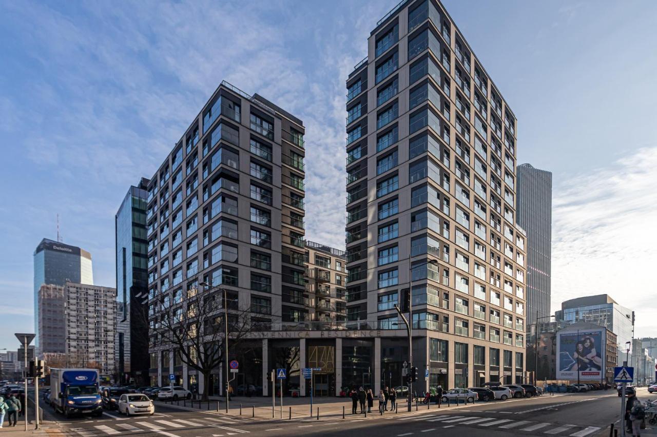 Mennica Residence Deluxe Warschau Exterior foto