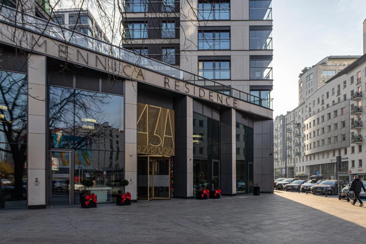 Mennica Residence Deluxe Warschau Exterior foto